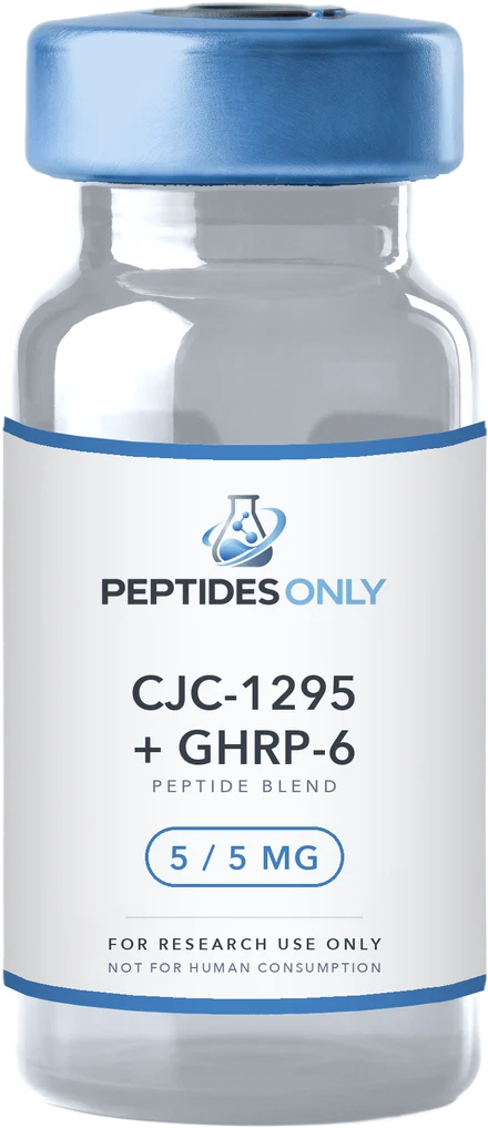 CJC-1295 + GHRP-6 5 / 5 mg — Peptides Only, research use only