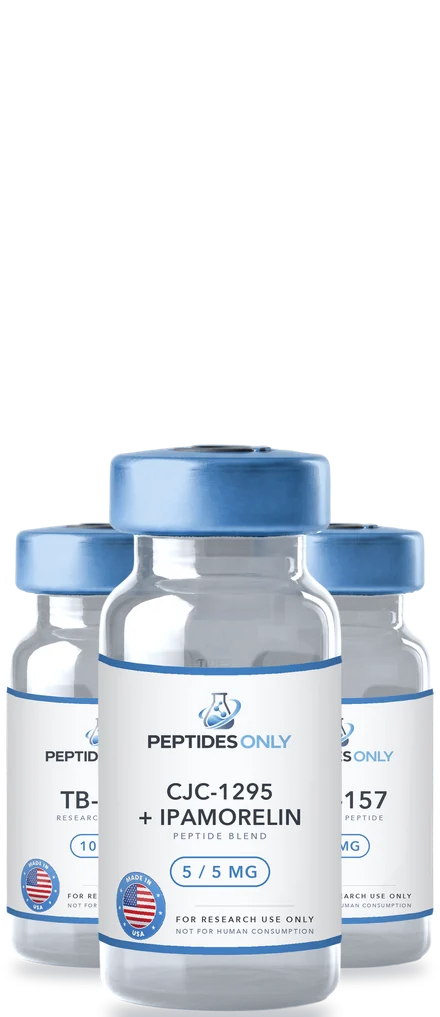 CJC-1295 + Ipamorelin / TB-500 / BPC-157 / Ipamorelin Set 4-vial set — Peptides Only, research use only
