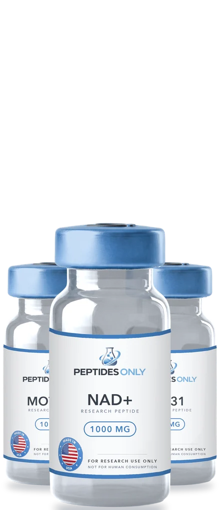 NAD+ / MOTS-c / SS-31 Set 3-vial set — Peptides Only, research use only