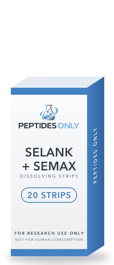Selank + Semax Strips 20 strips — Peptides Only, research use only